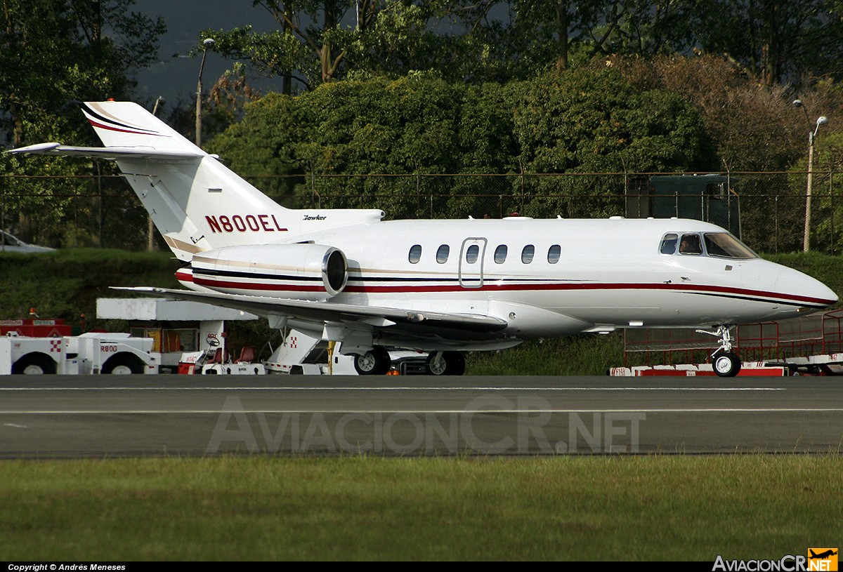 N800EL - Raytheon Hawker 800 XP - Privado