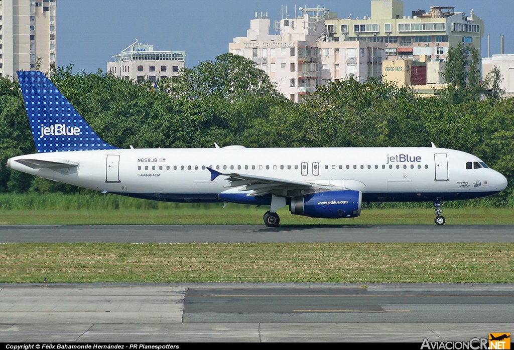 N658JB - Airbus A320-232 - Jet Blue