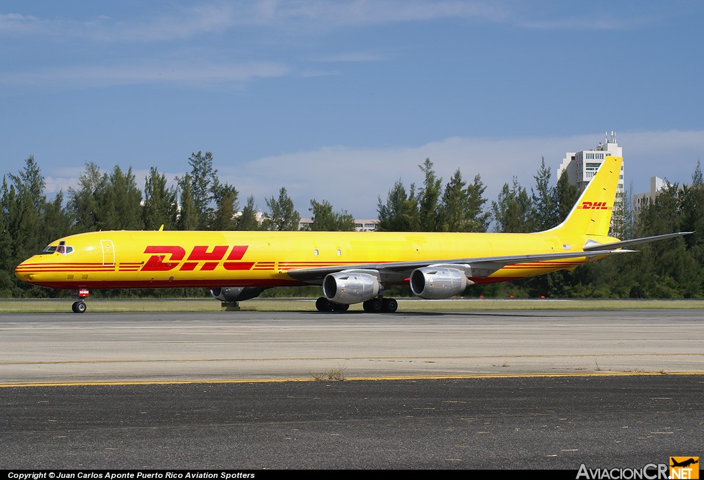 N802DH - Douglas DC-8-73CF - DHL