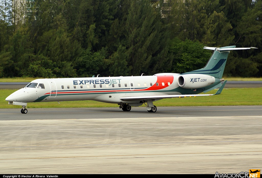 N12163 - Embraer Embraer EMB-145LR (ERJ-145LR) - Express Jet