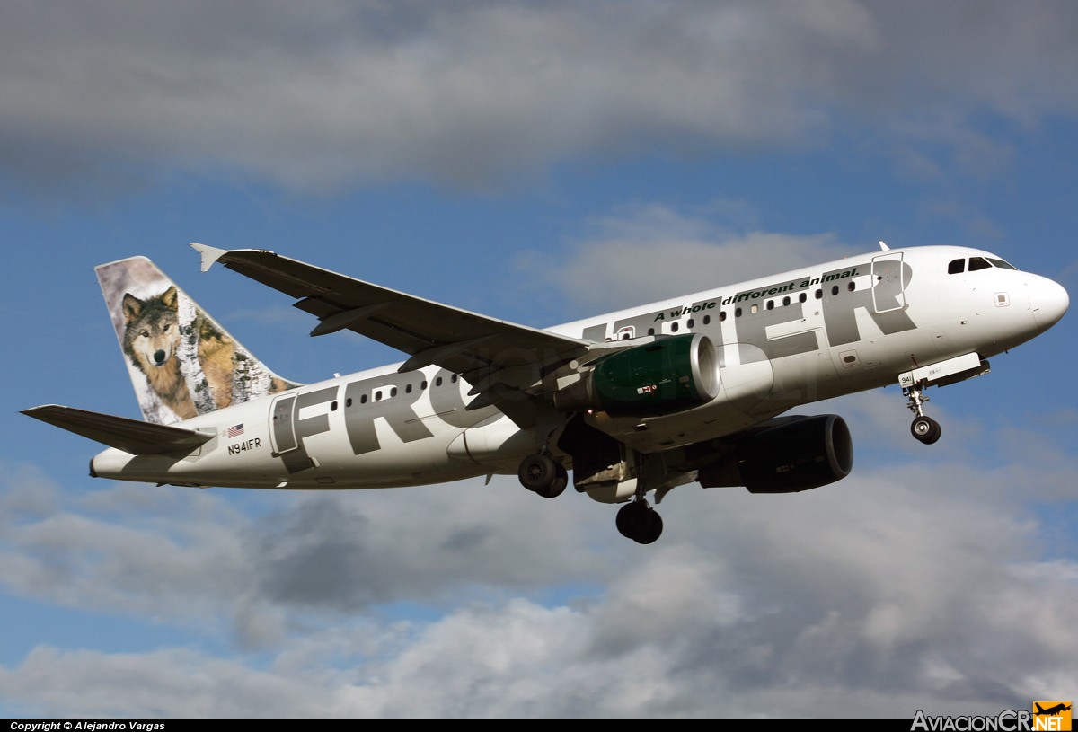 N941FR - Airbus A319-111 - Frontier Airlines