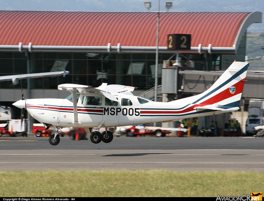 MSP005 - Cessna U206G/Soloy Turbine 206 - Ministerio de Seguridad Pública - Costa Rica