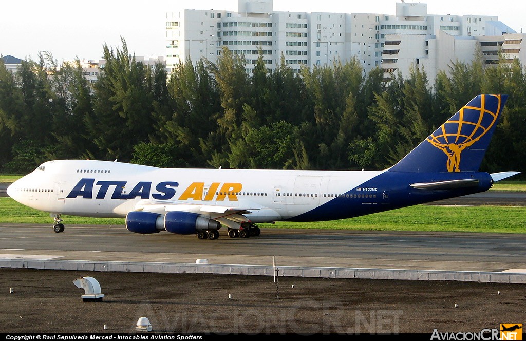 N523MC - Boeing 747-2D7B - Atlas Air