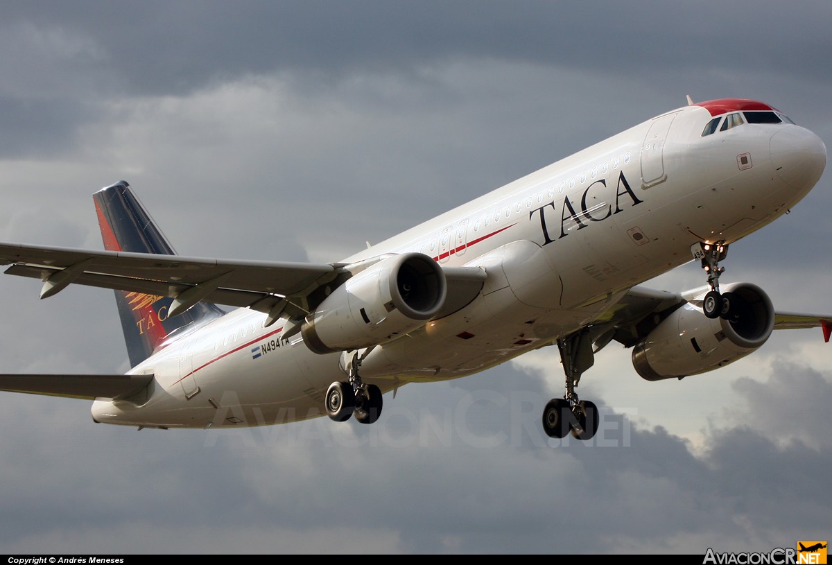N494TA - Airbus A320-233 - TACA