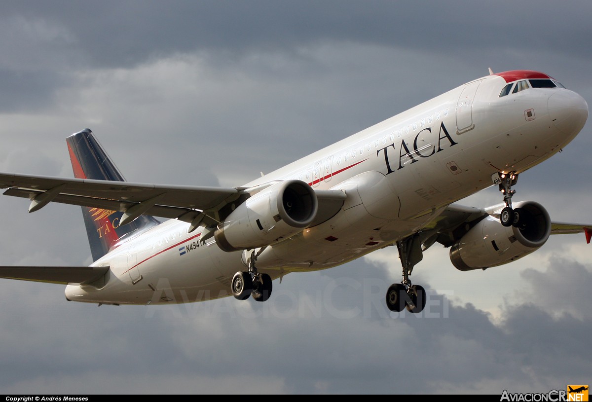 N494TA - Airbus A320-233 - TACA