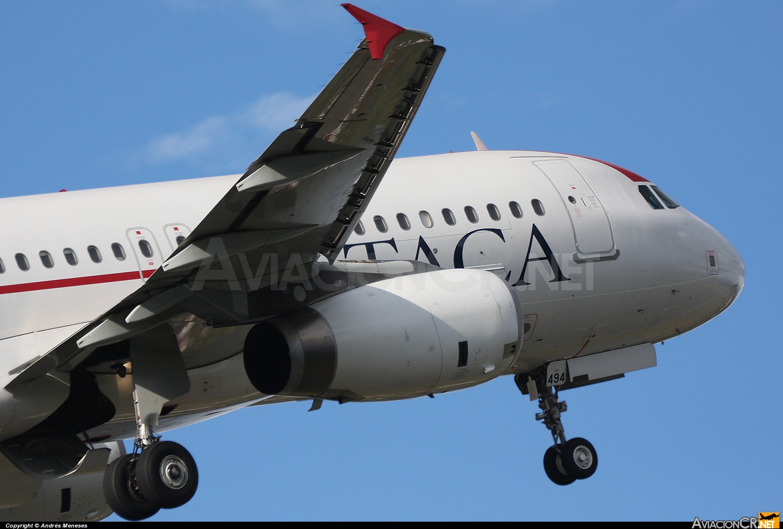 N494TA - Airbus A320-233 - TACA