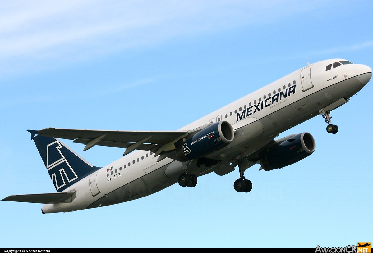 XA-TXT - Airbus A320-231 - Mexicana