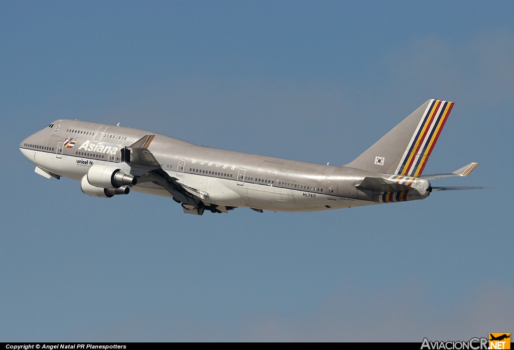 HL7417 - Boeing 747-48E - Asiana