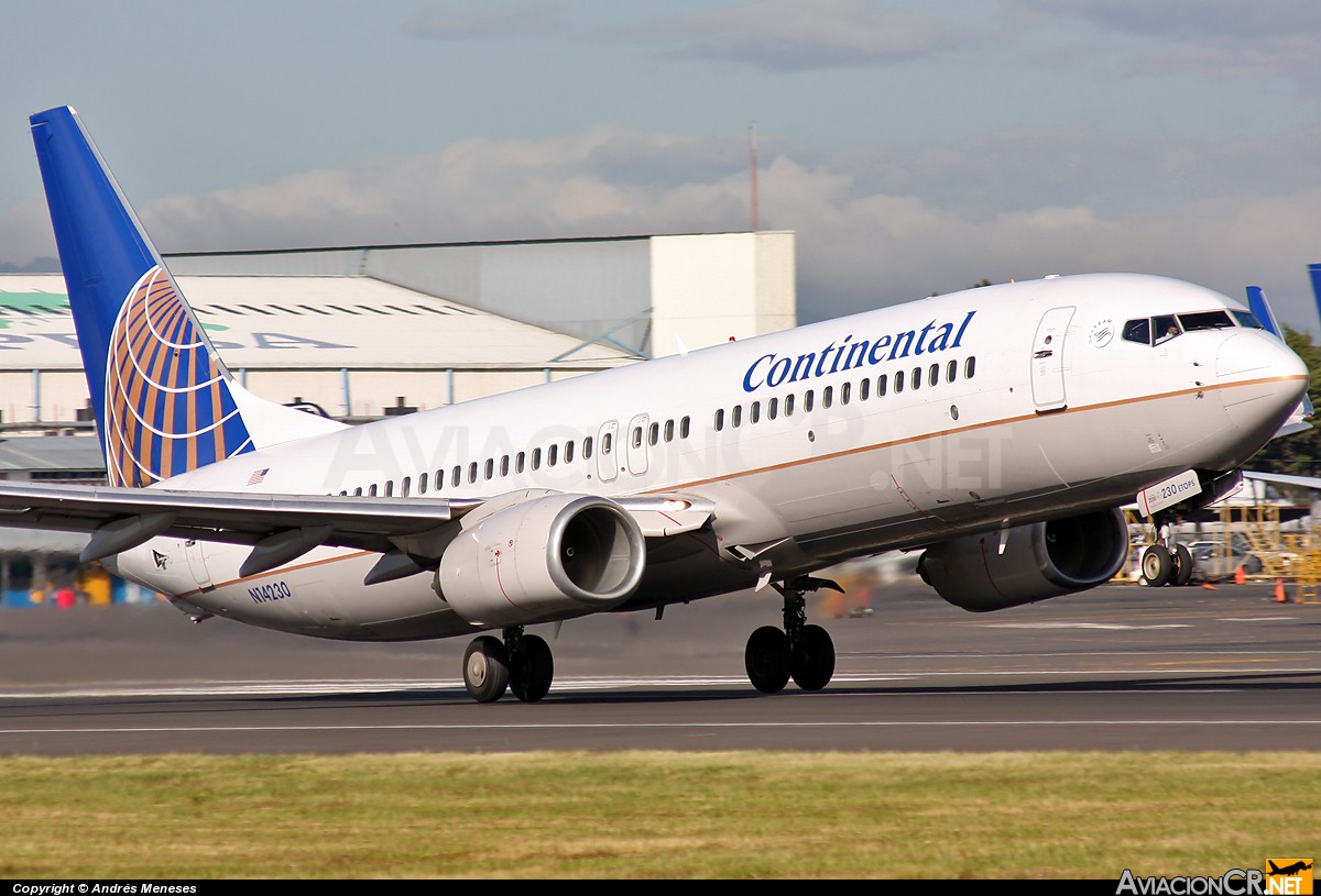 N14230 - Boeing 737-824 - Continental Airlines