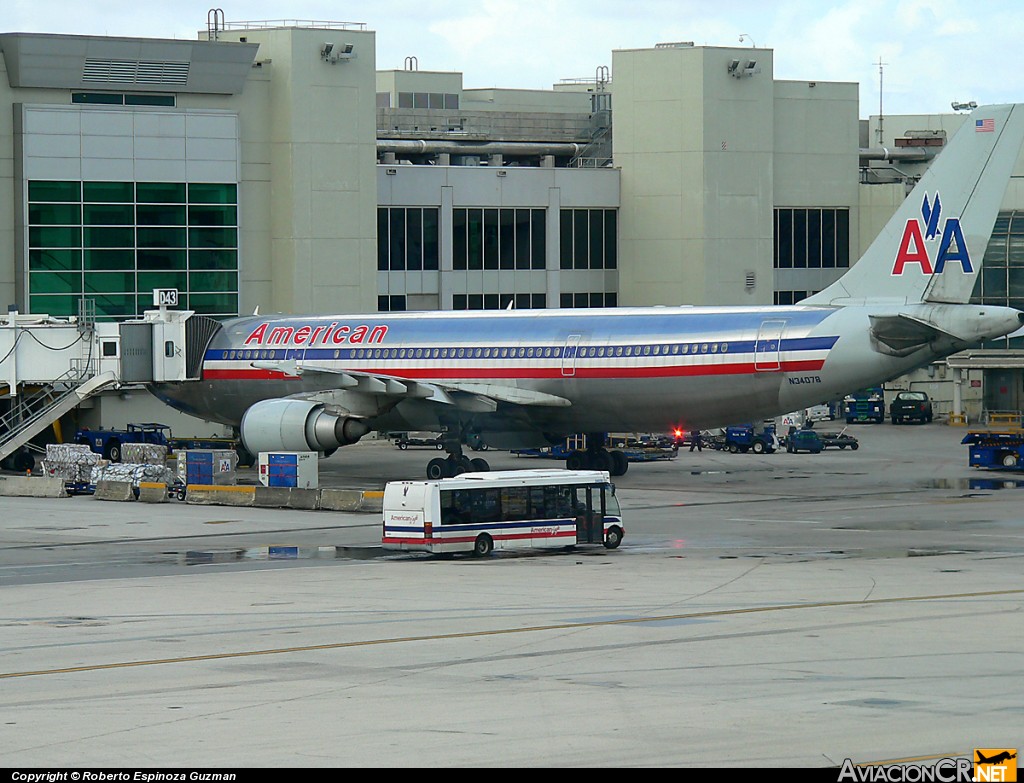 N34078 - Airbus A300B4-605R - American Airlines