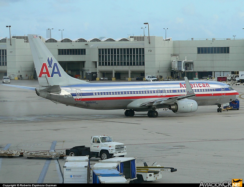 N964AN - Boeing 737-823 - Haga click sobre seleccionar aerolínea