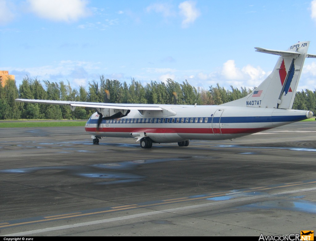 N407AT - ATR 72-212 - American Eagle