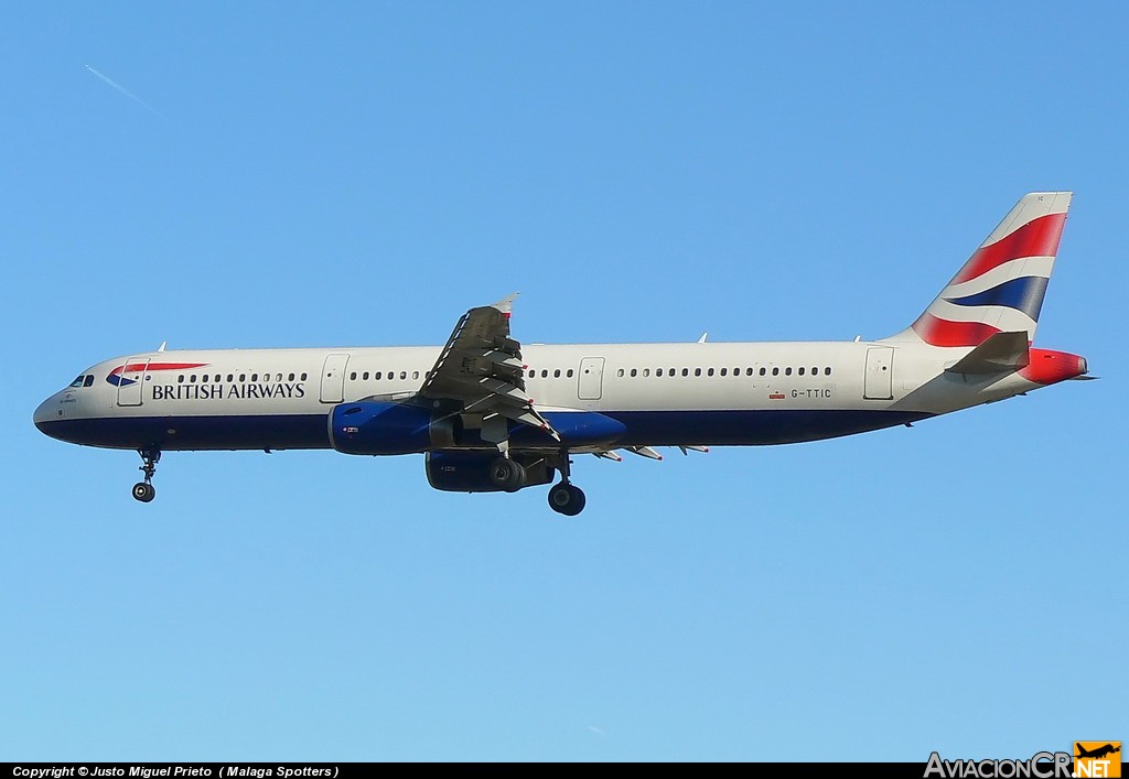 G-TTIC - Airbus A321-231 - British Airways