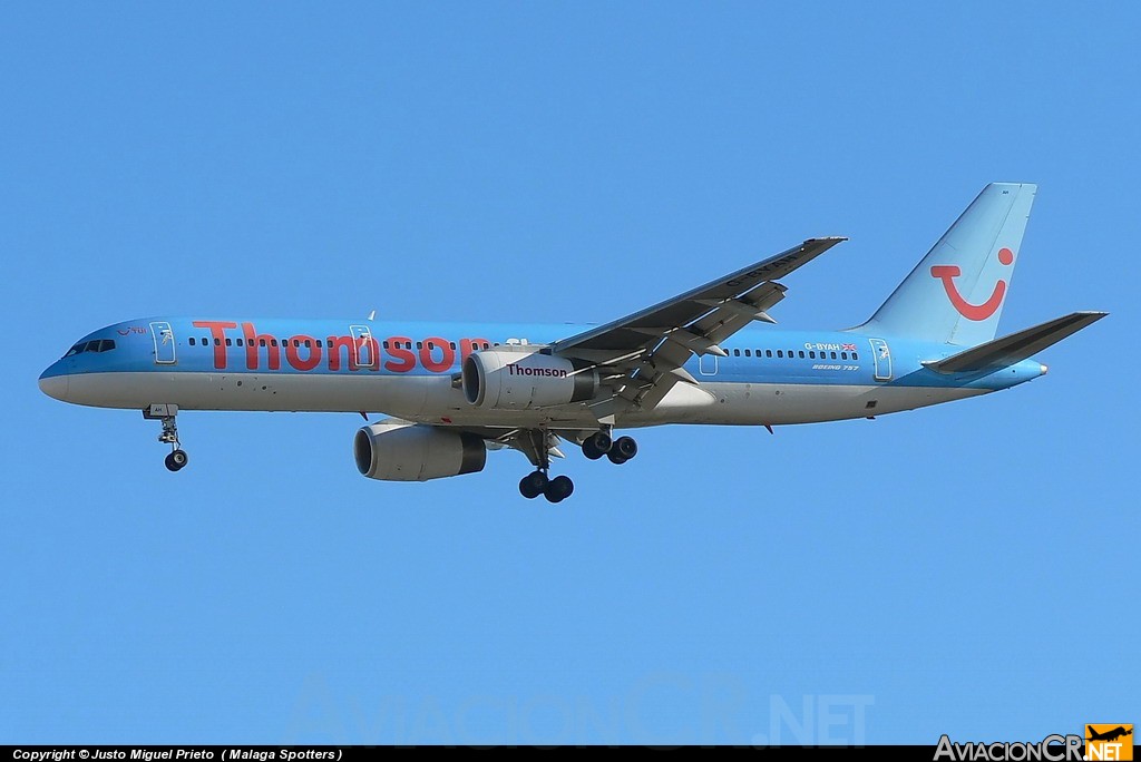 G-BYAH - Boeing 757-204 - Thomsonfly