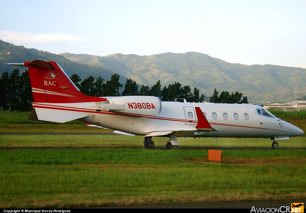 N380BA - Learjet 60 - Credomatic Air Services