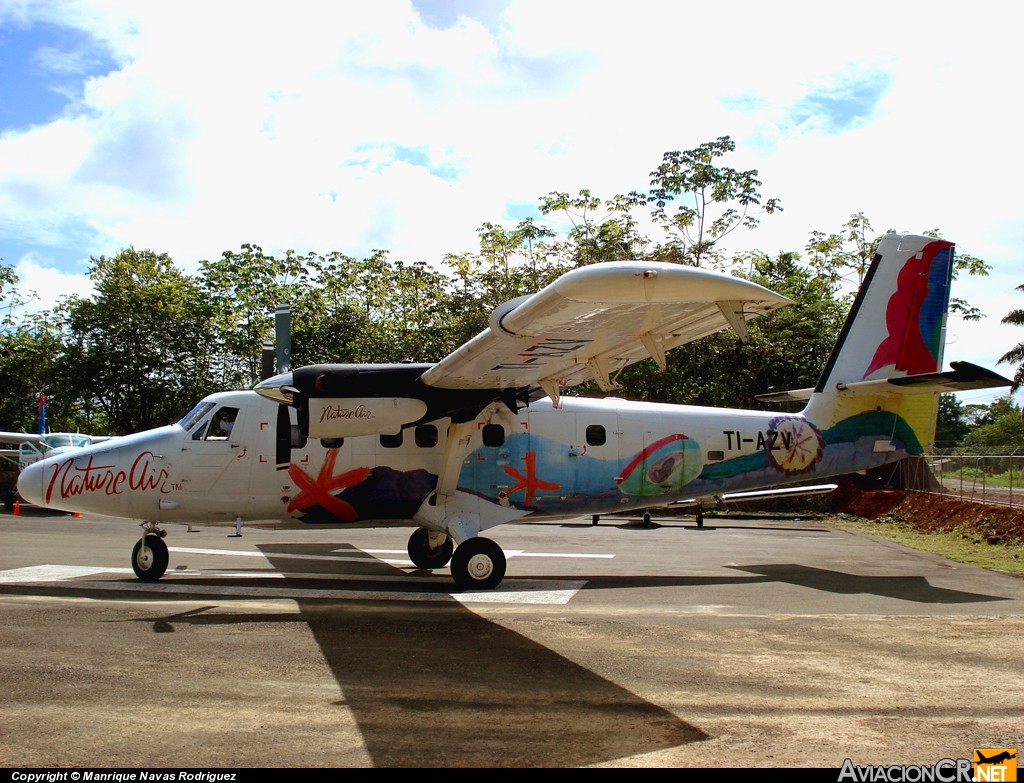 TI-AZV - De Havilland Canada DHC-6-300 Twin Otter - Nature Air