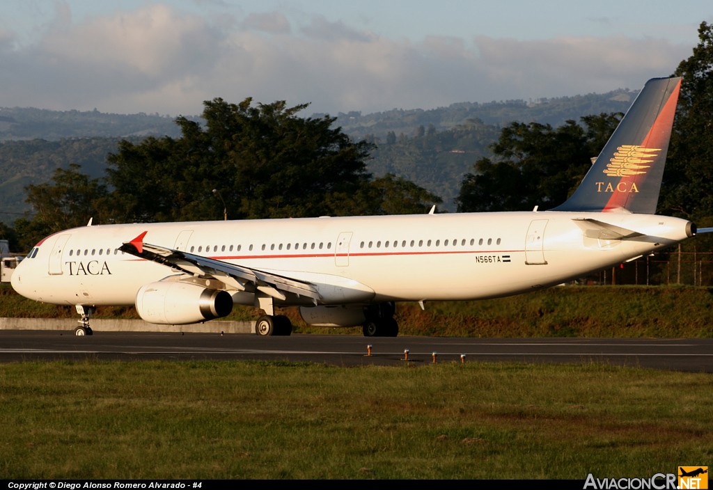 N566TA - Airbus A321-231 - TACA