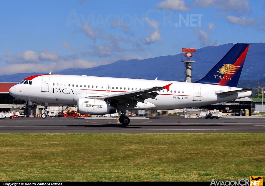 N476TA - Airbus A319-132 - TACA