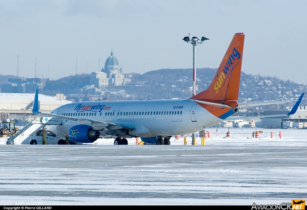 C-FTAH - Boeing 737-8Q8 - Sunwing Airlines