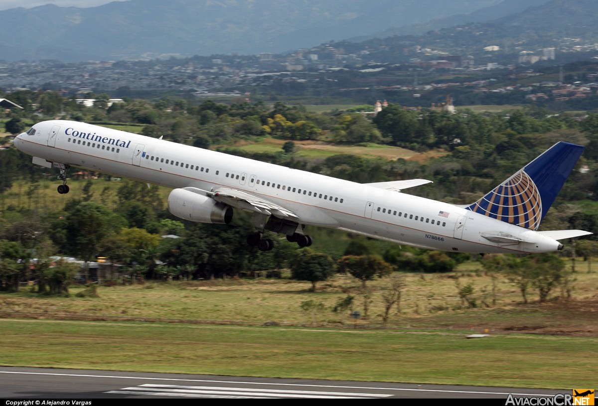 N78866 - Boeing 757-33N - Continental Airlines