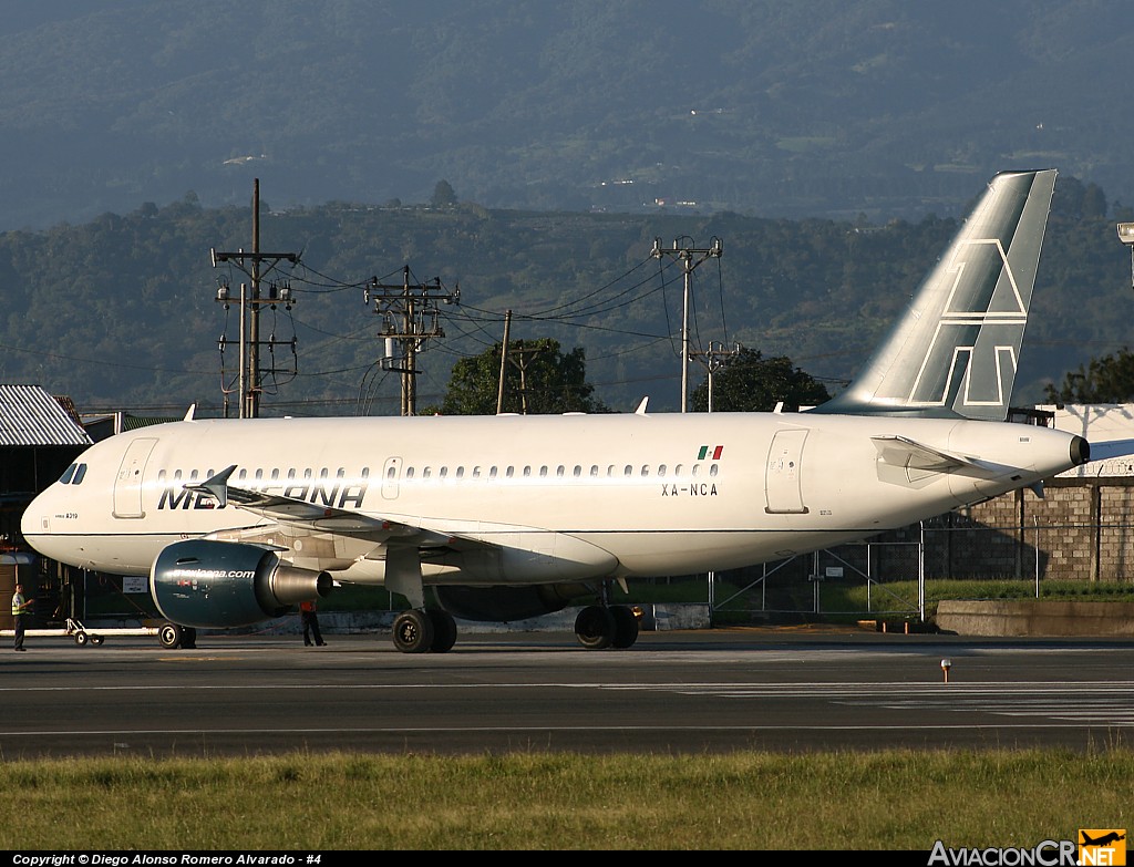 XA-NCA - Airbus A319-112 - Mexicana