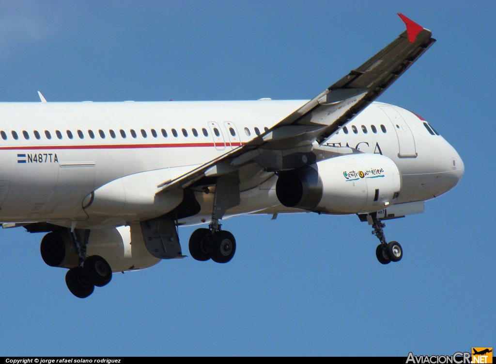 N487TA - Airbus A320-233 - TACA