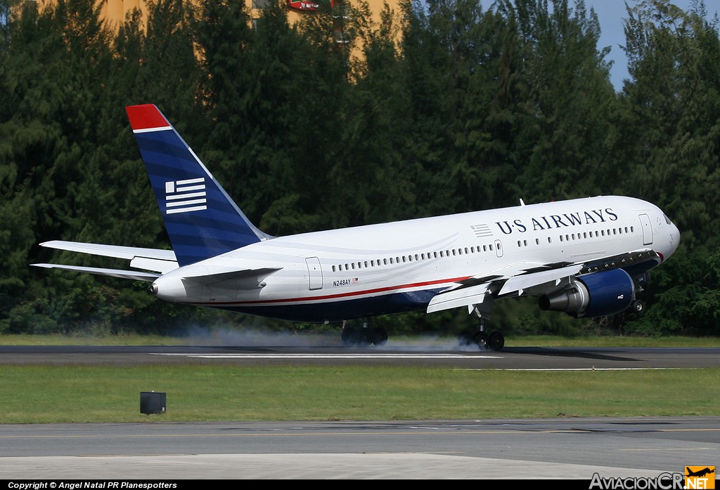 N248AY - Boeing 767-201/ER - US Airways