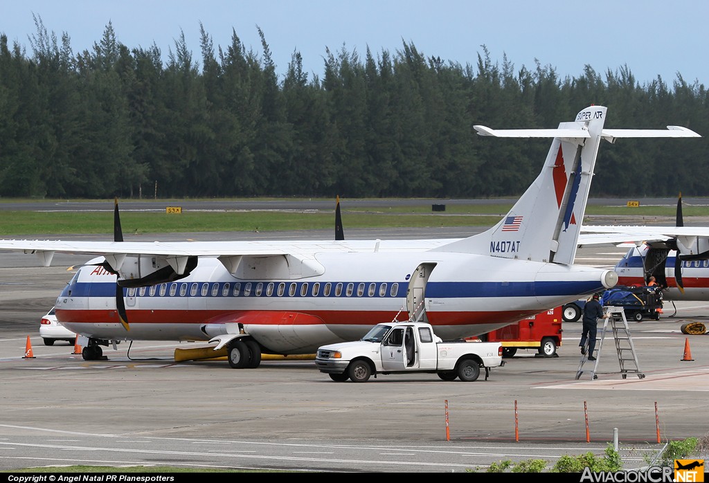 N407AT - ATR 72-212 - American Eagle