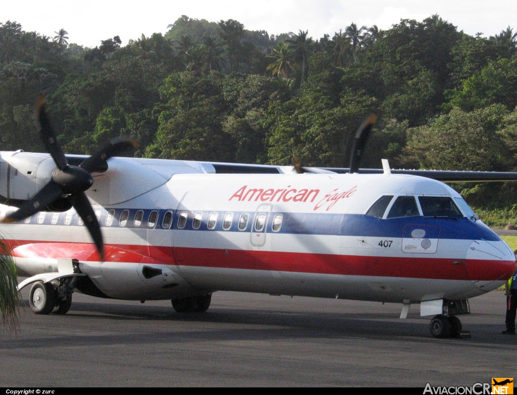 N407AT - ATR 72-212 - American Eagle