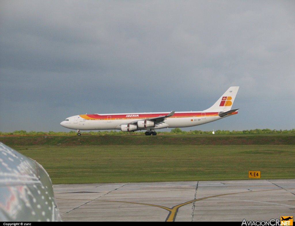 EC-IDF - Airbus A340-313X - Iberia