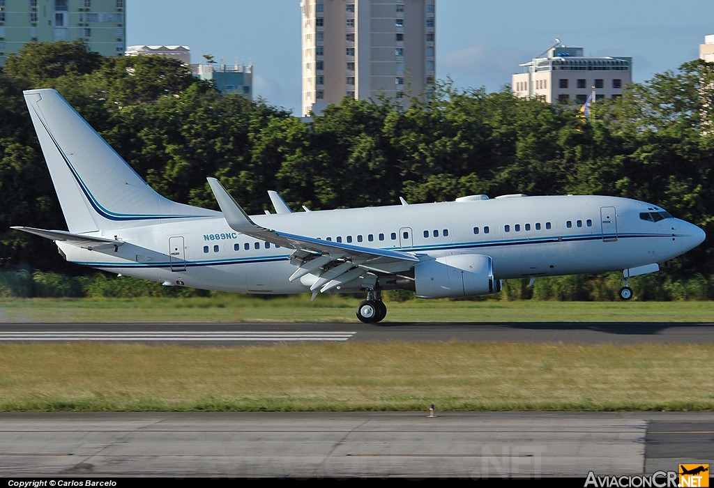 N889NC - B737-7AV (BBJ) - Wells Fargo Bank