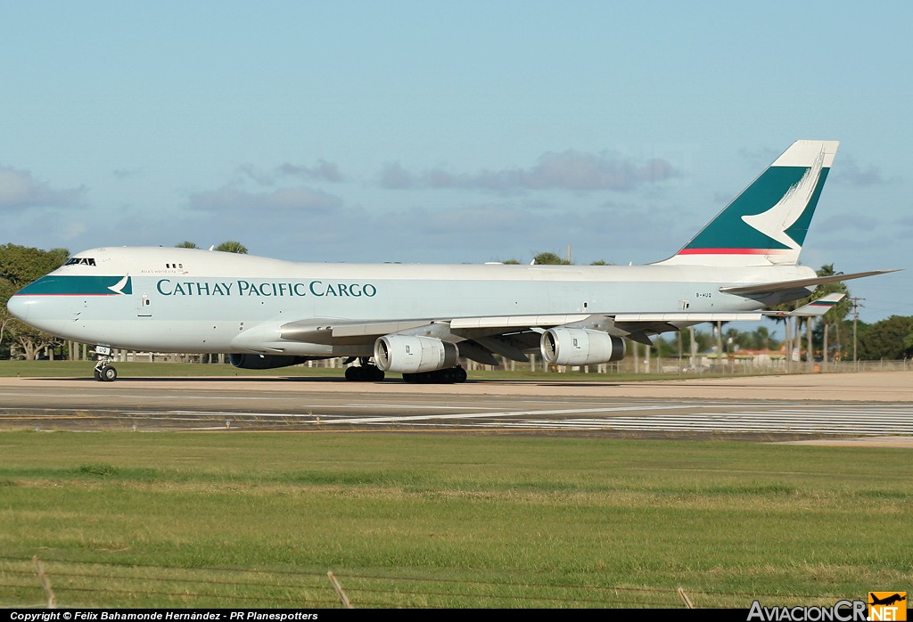 B-HUQ - Boeing 747-467F - Cathay Pacific Cargo