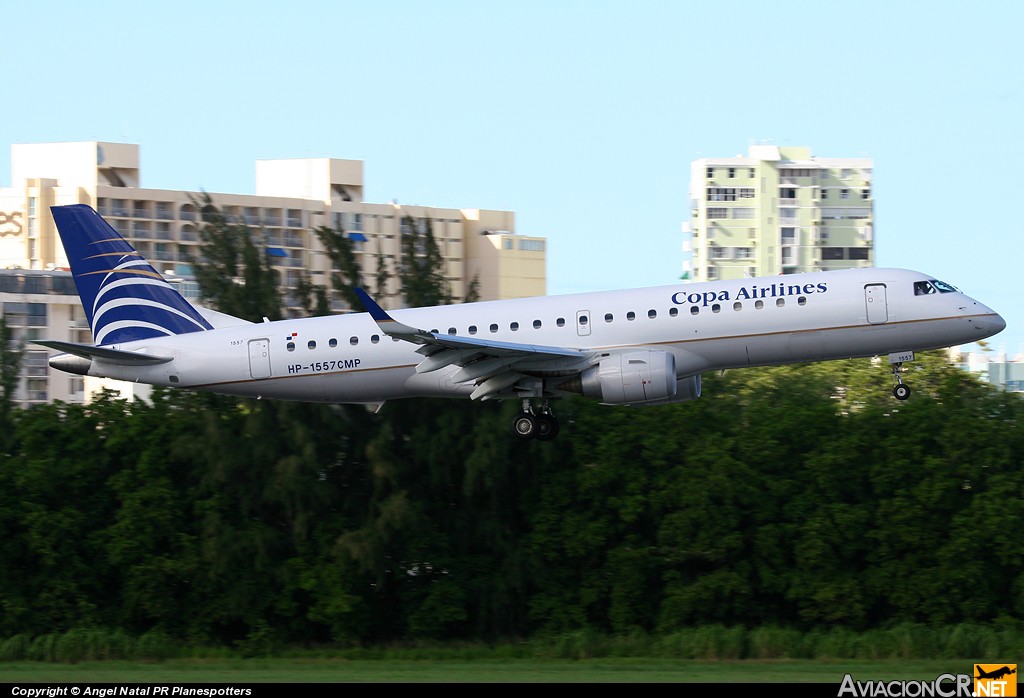 HP-1557CMP - Embraer 190-100AR - Copa Airlines