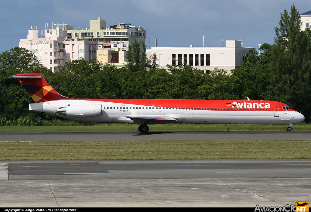 N836RA - McDonnell Douglas MD-83 (DC-9-83) - Avianca Colombia