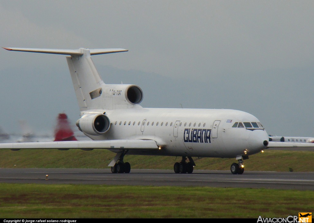 CU-T1247 - Yakovlev YAK-42D - Cubana de Aviación