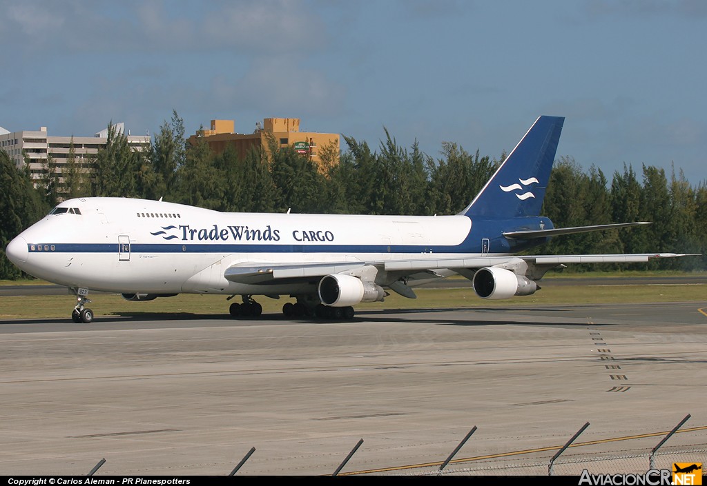 N923FT - Boeing 747-2U3B(SF) - Tradewinds Airlines