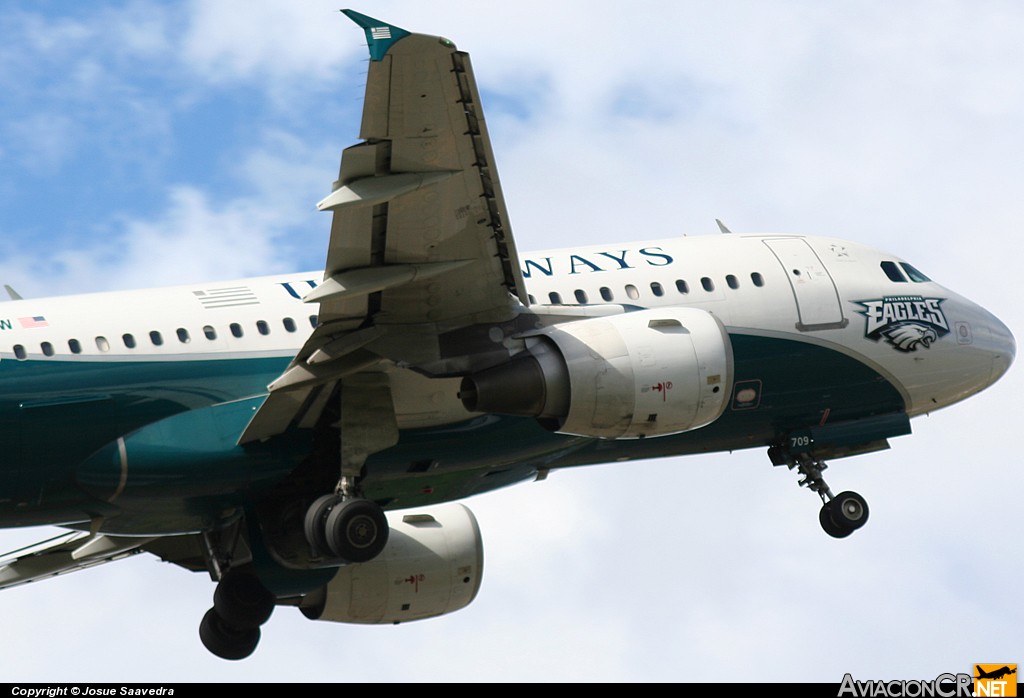 N709UW - Airbus A319-112 - US Airways