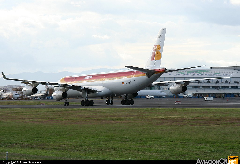 EC-HQF - Airbus A340-313X - Iberia