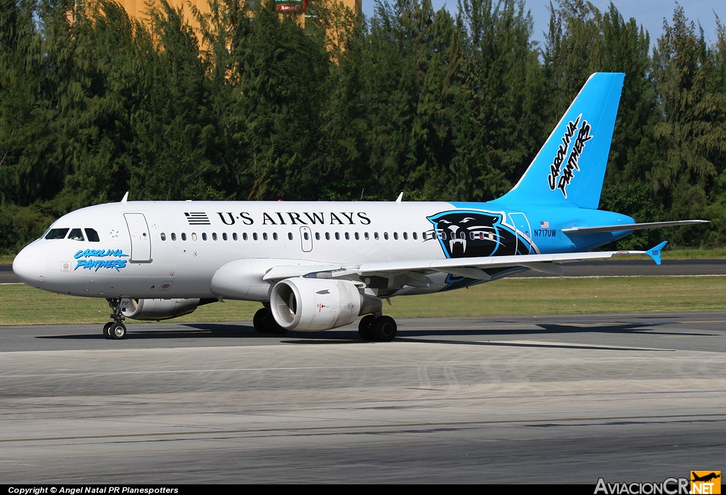 N717UW - Airbus A319-112 - US Airways