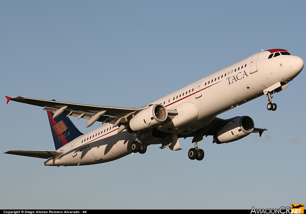 N566TA - Airbus A321-231 - TACA