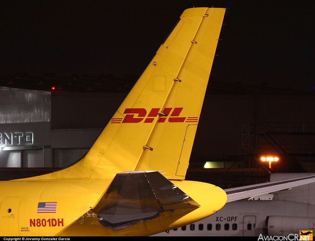 N801DH - McDonnell Douglas DC-8-73(F) - DHL - Cargo