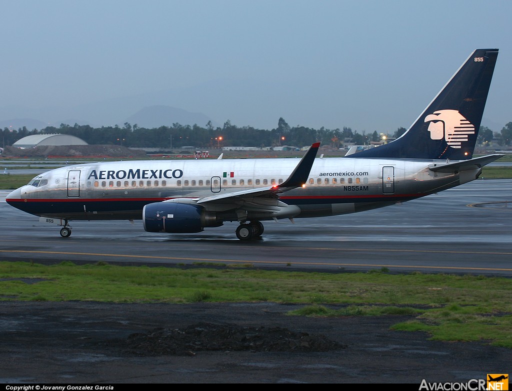 N855AM - Boeing 737-752 - Aeromexico