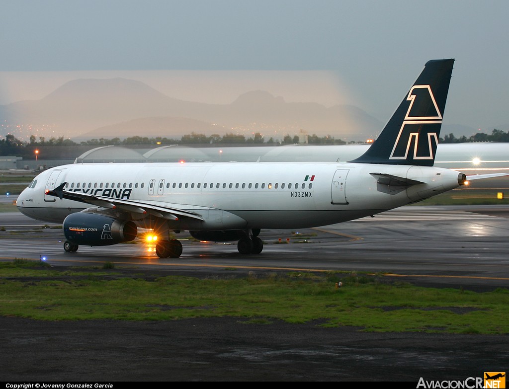 N332MX - Airbus A320-231 - Mexicana