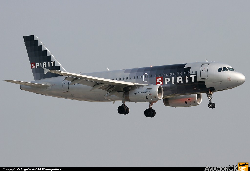 N529NK - Airbus A319-132 - Spirit Airlines