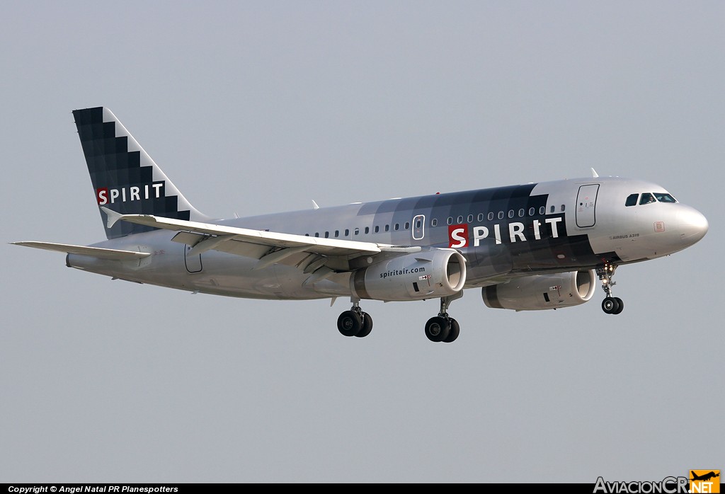 N532NK - Airbus A319-132 - Spirit Airlines