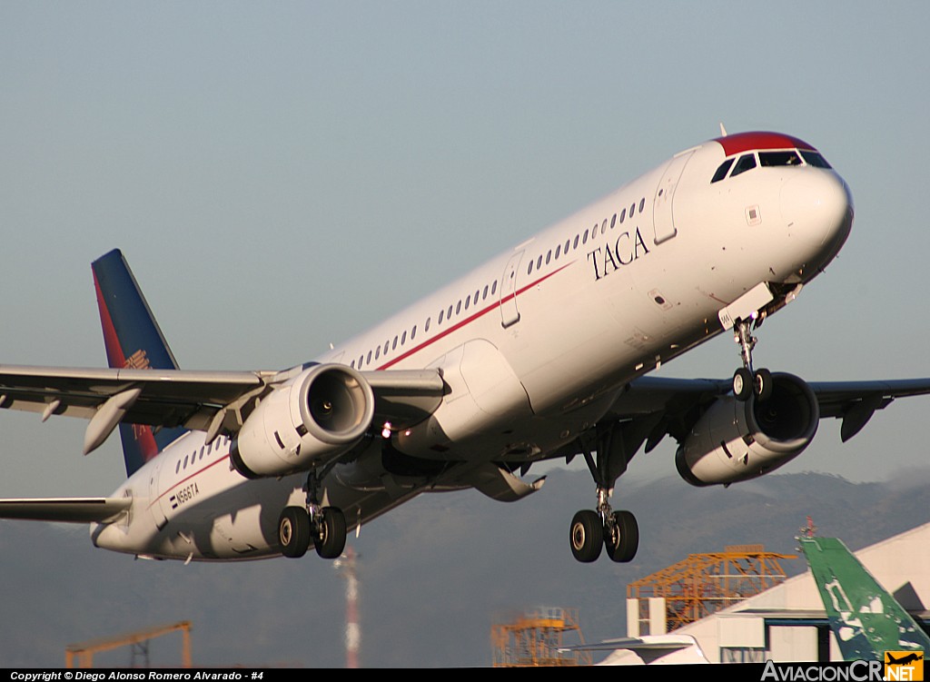 N566TA - Airbus A321-231 - TACA