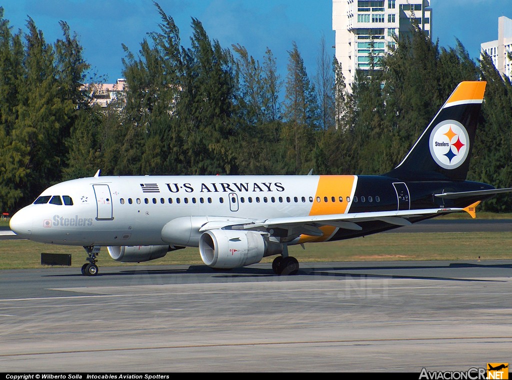 N733UW - Airbus A319-112 - US Airways