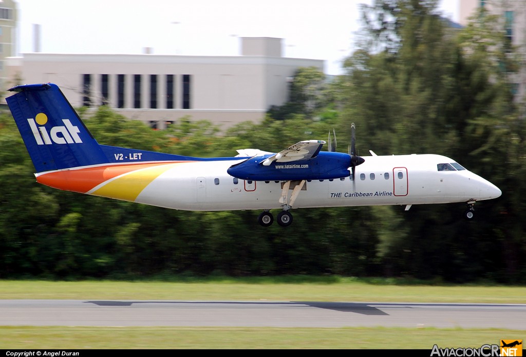 V2-LET - De Havilland Canada DHC-8 Dash 8 (E-9) - LIAT