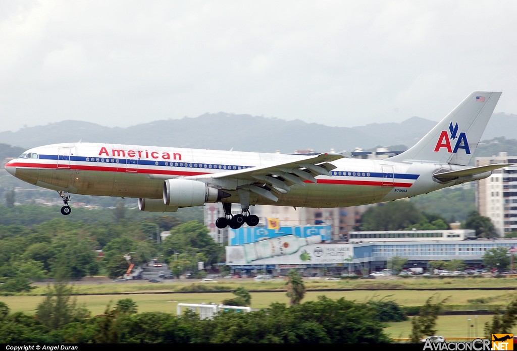 N7055A - Airbus A300B4-605R - American Airlines