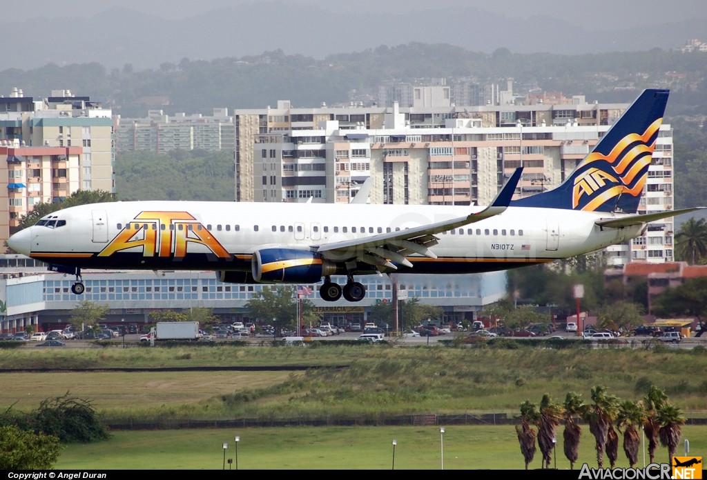 N310TZ - Boeing 737-83N - ATA Airlines